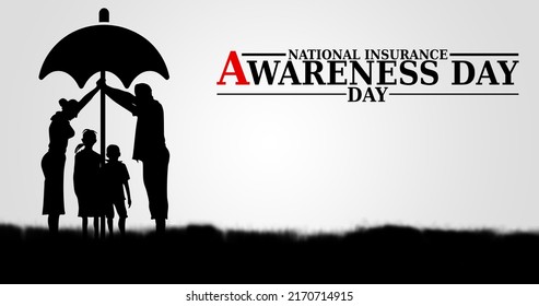 National Insurance Awareness Day Poster Background 