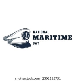 National Maritime Day Maritime day template vector illustration, background - Powered by Shutterstock