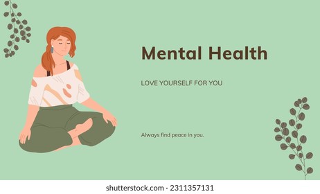 National mental health day with beautiful background. - Powered by Shutterstock