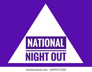 national night out text design illustration - Powered by Shutterstock