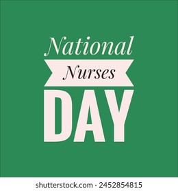 National nurses day text design illustrations - Powered by Shutterstock