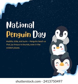 National Penguin day 20 January 2024 - Powered by Shutterstock