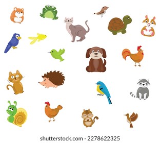 national pet month cartoon illustration - Powered by Shutterstock