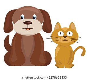 national pet month cartoon illustration - Powered by Shutterstock