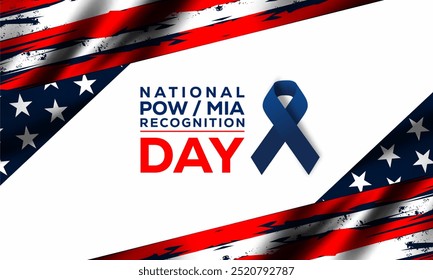 National POW MIA Recognition Day September 15 Background Vector Illustration - Powered by Shutterstock