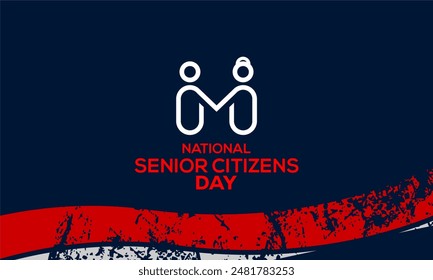 National Senior Citizen’s Day background template. Holiday concept. background, banner, placard, card, and poster design template . vector illustration - Powered by Shutterstock