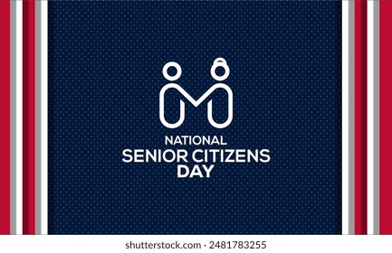 National Senior Citizen’s Day background template. Holiday concept. background, banner, placard, card, and poster design template . vector illustration - Powered by Shutterstock