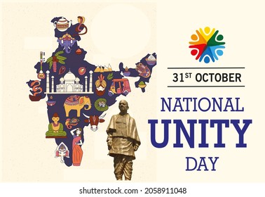 National Unity Day Poster Design.