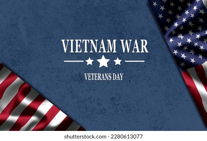 National Vietnam War Veterans Day, usa flag - Powered by Shutterstock