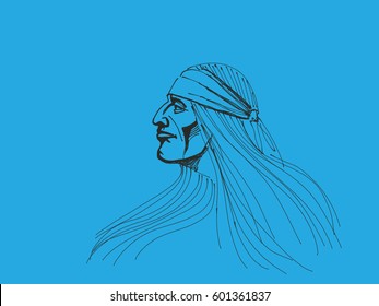 Native american Chief