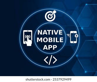 A native mobile app is software that's developed specifically for the operating system