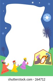 Nativity Border