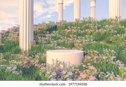 3d sky flower Images, Stock Photos & Vectors | Shutterstock