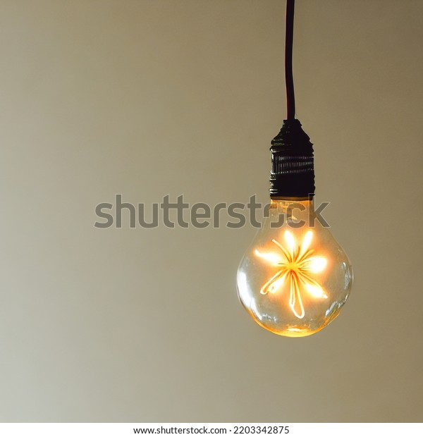 Natural energy concept. Light bulb with\
small plant inside. Eco green energy\
concept