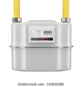 Natural Gas Meter. 