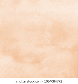 Natural  rose beige watercolor background and stains  Human skin  foundation color painted watercolour texture  Pastel  soft  light brown aquarelle template for banners  posters 