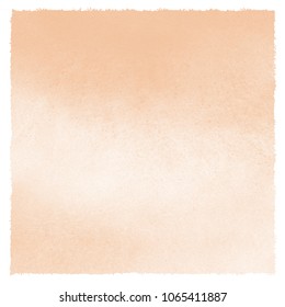 Natural  rose beige watercolor background and stains   rough  uneven edges  Human skin  foundation color painted watercolour texture  Pastel  soft brown aquarelle template for banners  posters 