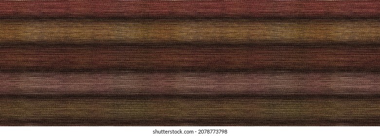 Natural space dyed marl stripe woven border. Tonal winter line strip bordure in yarn effect. Horizontal heathered melange seamless edge trim. - Shutterstock ID 2078773798