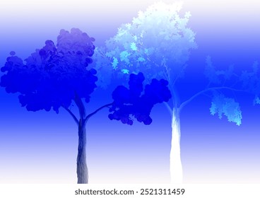 Nature Background Image. The empty wooden brown table top with blur background of farmland and blue sky. Exuberant image.