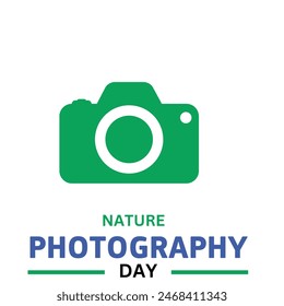 Nature Photography Day. Banner poster desig.  June 15 - Powered by Shutterstock