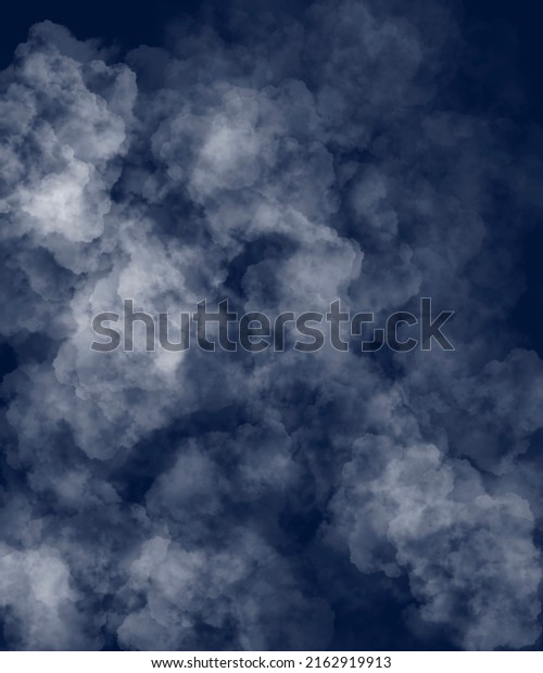 Navy Blue Clouds Like Background Stock Illustration 2162919913