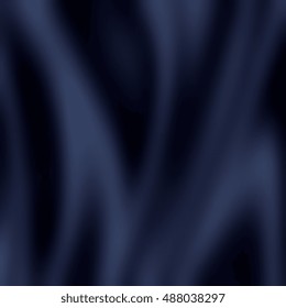 Navy Blue Silk Or Velvet Texture - Abstract Background