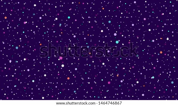 Navy Blue Space Horizontal Background Bright Stock Illustration 1464746867