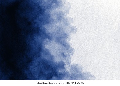 Navy blue watercolor 