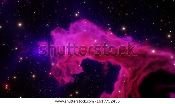 Nebula Galaxy Space Wallpaper 4k Uhd のイラスト素材 1619752435