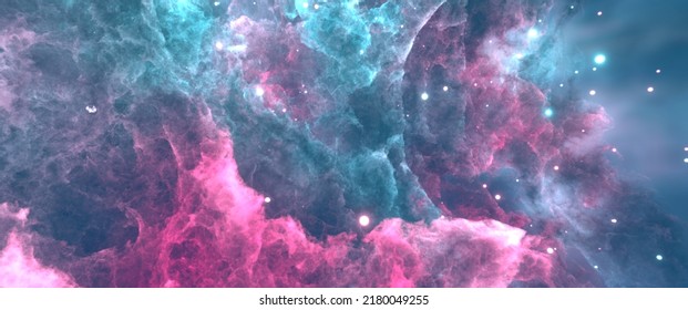 Nebula And Stars 4K Background Wallpaper