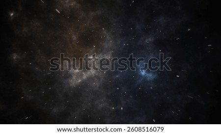 Nebulous Clouds Cinematic Trailer Title Background