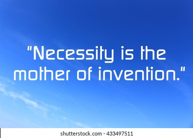 36 Necessity Is The Mother Of Invention Images, Stock Photos & Vectors ...