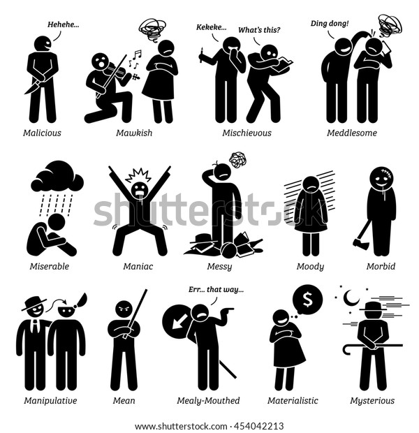 Positive Personalities Character Traits Stick Figure - vrogue.co