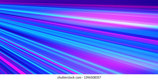 Neon Background. Abstract Lines. Laser Beams. Stylish Wallpaper. Neon Lights. Pink And Blue. 