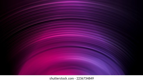 Neon color gradient. Music abstract background. Disco spotlight. Blur fluorescent purple pink glow on dark black ribbed texture copy space poster. - Powered by Shutterstock