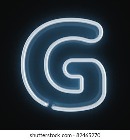 Neon blue letter g Images, Stock Photos & Vectors | Shutterstock