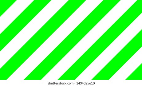 Neon green white stripes pattern -  lines  diagonal illustration background wallpaper.