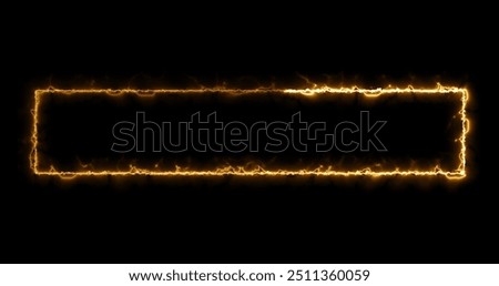 Neon Lower Third animation in cool gold color. Animated cool futuristic designed lower third for a title, TV news, information call box bars, and news channels. Easy to put into any video.