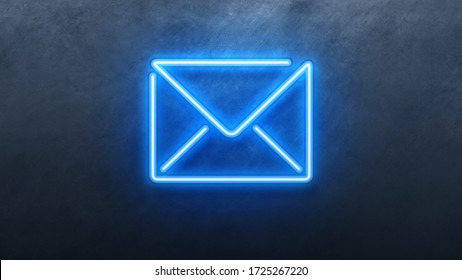 Neon Mail Icon High Res Stock Images Shutterstock Blue honeycomb headset icon vector. https www shutterstock com image illustration neon mail icon light glowing blue 1725267220