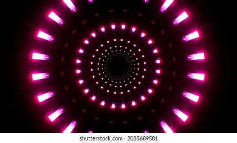 Neon Pink Multiple Lamp Overlay Background