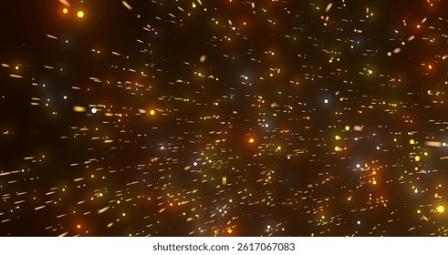neon rays. Concept for big data, blockchain, cryptocurreny, inte