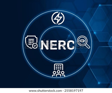 NERC acronym. An organization overseeing the reliability of the North American bulk power system, ensuring stability and compliance.