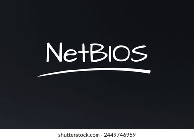 NetBIOS, Network Basic Input Output System