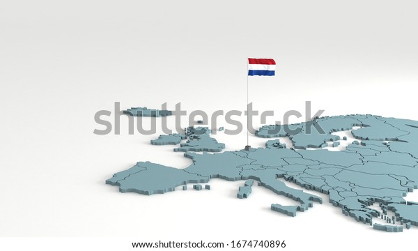 Netherlands Flag Europe Map Countries 600w 1674740896 