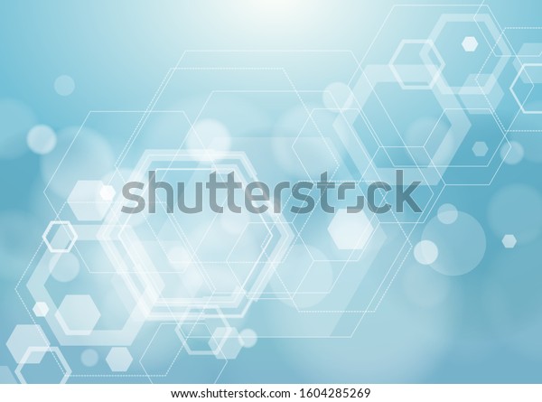 Network Image Blue Background Design Element Stock Illustration ...