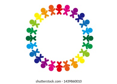 Network of people, close friends, fun group, friends, background material wallpaper, - Powered by Shutterstock