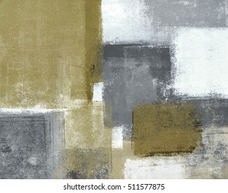 Neutral Abstract Art Painting