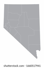 11,949 Nevada map Images, Stock Photos & Vectors | Shutterstock