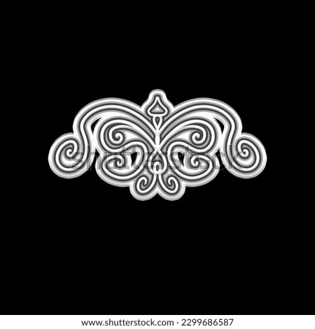 New 3d Alpha Bump Map mask textures. Popular Vintage mirror frame patterns. Baroque rich design elements decoration. Royal style ornaments illustration.