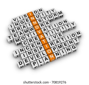 New Business Innovation (3D Crossword Orange Series)